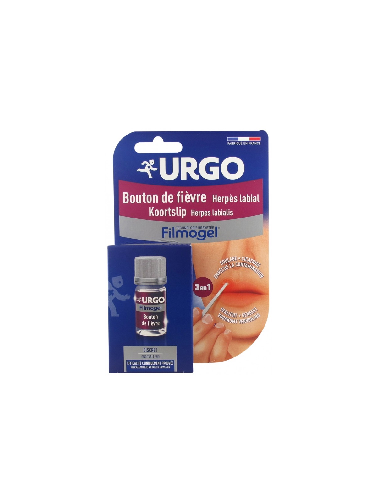 URGO FILMOGEL BOUTON DE FIEVRE 3ML