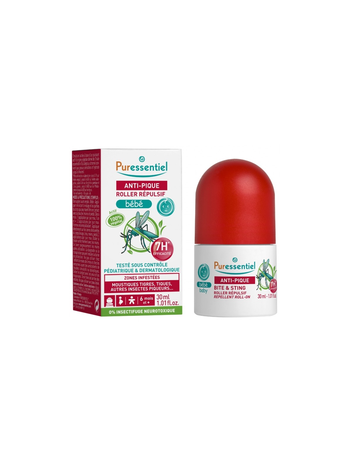 PURESS ANTI-PIQUE ROLLER BEBE 30ML