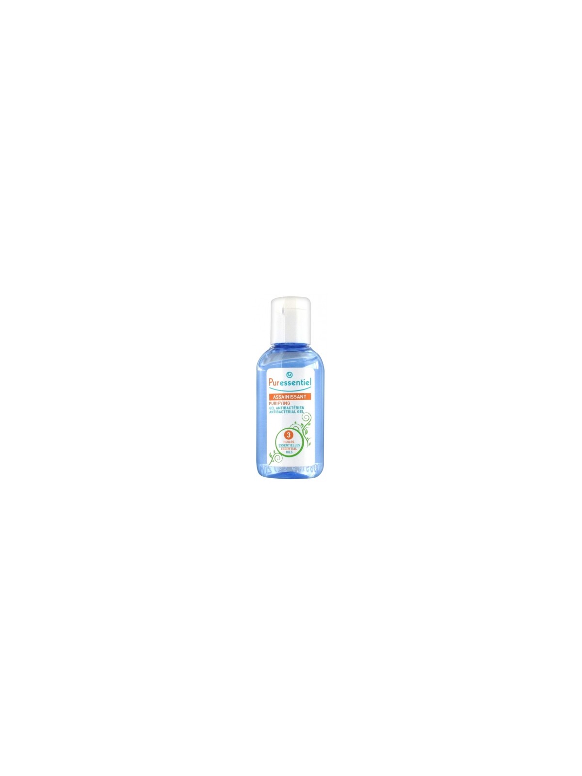 Puressentiel gel hydro-alcoolique antibactérien 25ml