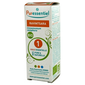 PURESSENTIEL Huile Essentielle de Ravintsara Bio 10ML