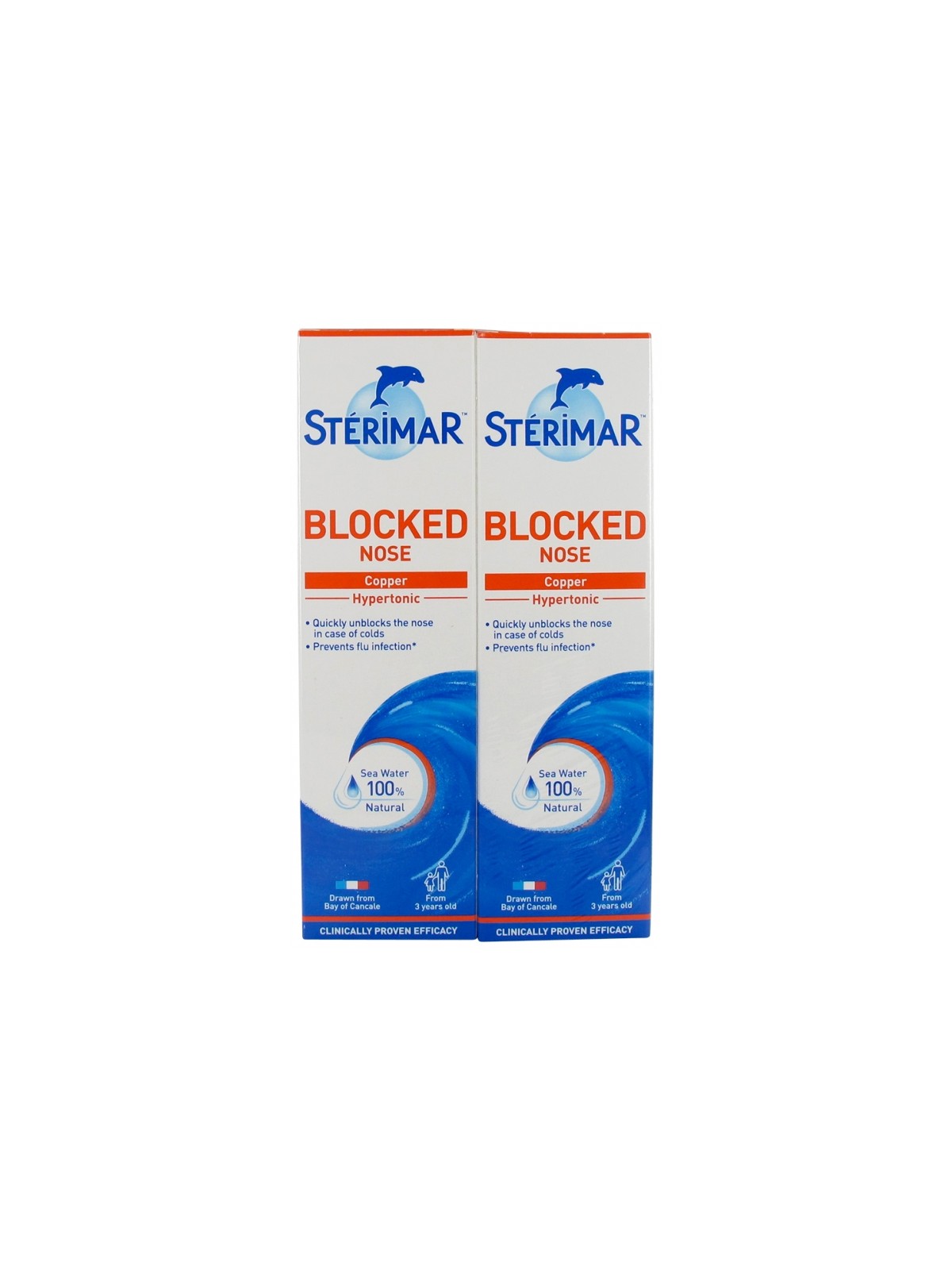 STERIMAR BB NEZ BOUCHE EMB SECUR 2X100ML