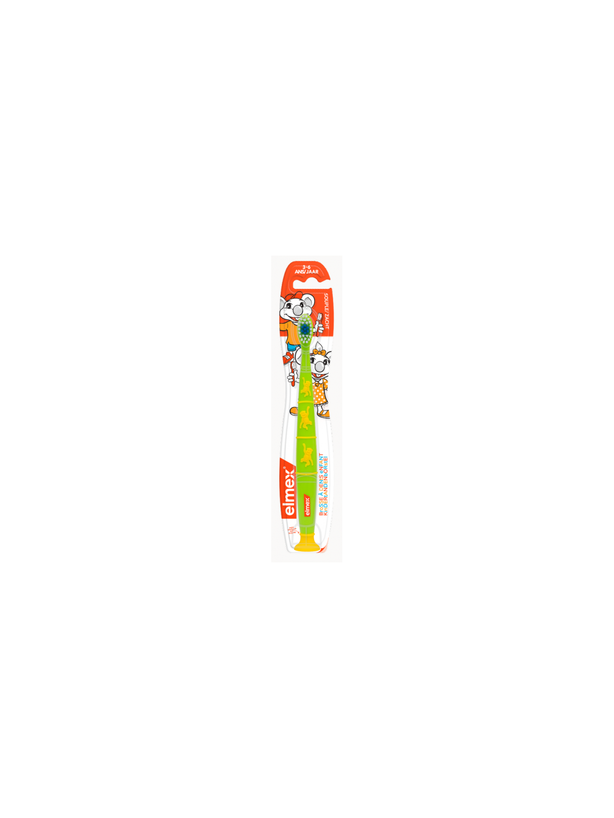 Elmex brosse à dents enfants 3-6 ans | Nom de la Pharmacie en variable