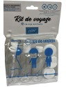 LCDT Kit de Voyage Réutilisable 6 Flacons