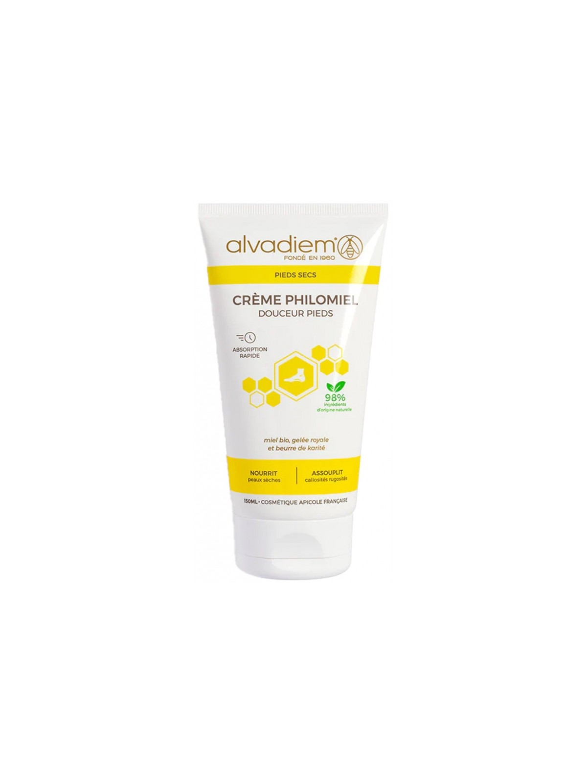 ALVADIEM CREME PHILOMIEL PIEDS SECS 150ML