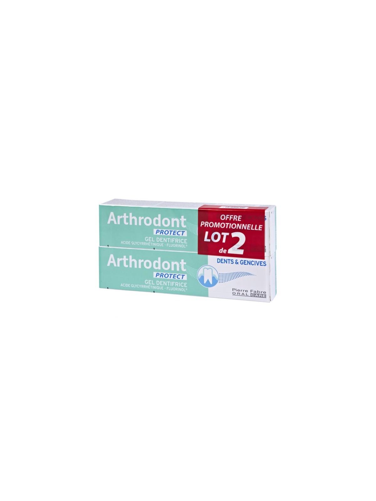 Arthrodont protect gel dentifrice 2 x 75ml