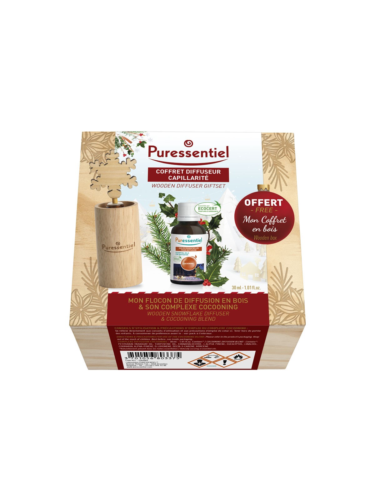 PURESSENTIEL COFF DIFFUSEUR CAPILLARITE