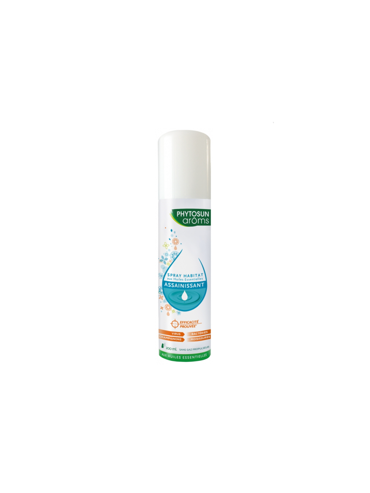 Phytosun Arôms Spray Habitat aux Huiles Essentielles Assainissant 200 ml