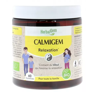 HERBALGEM Gummies Calmigem relaxation - pot de 60 gummies