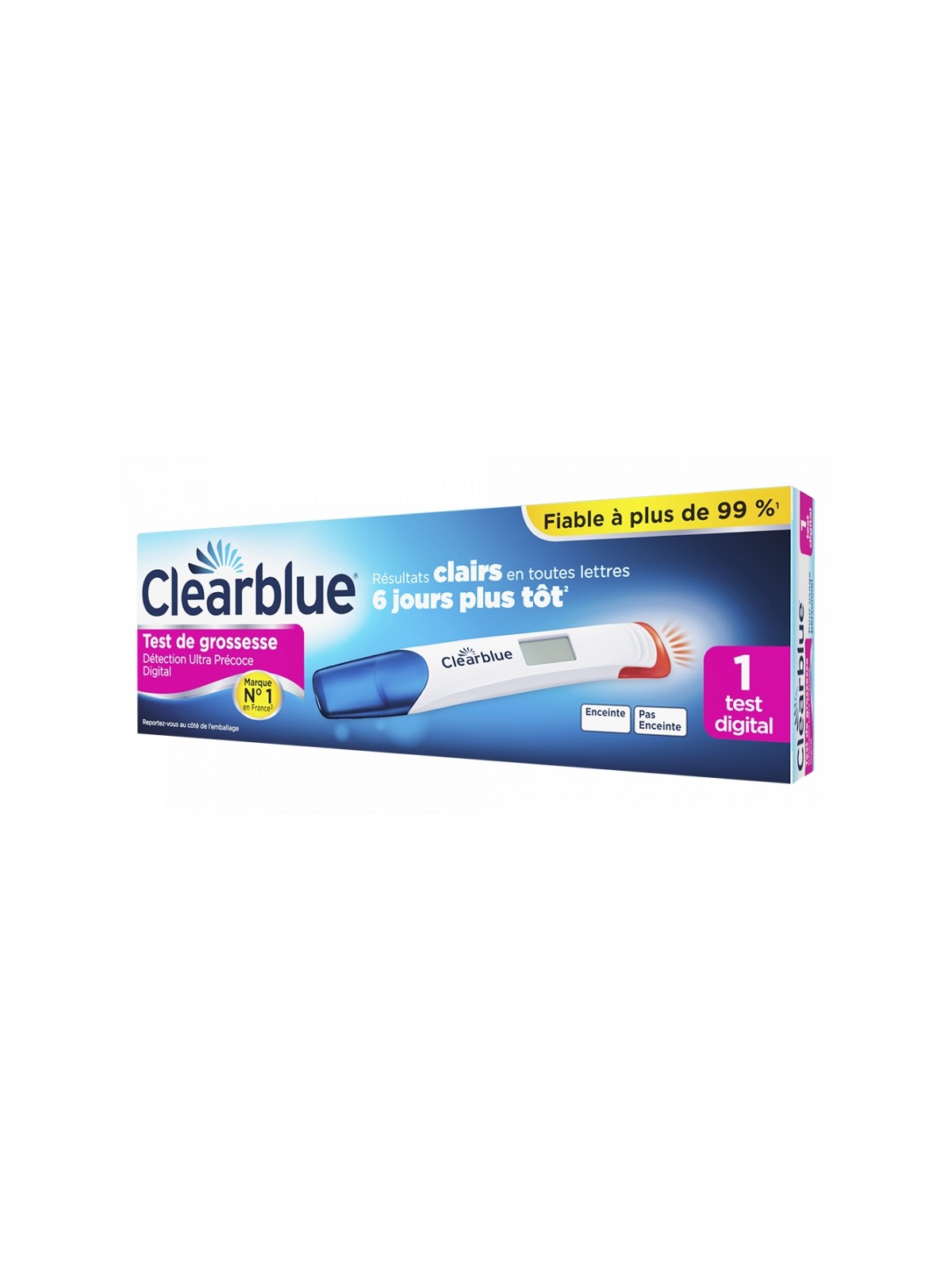 CLEARBLUE TEST GROSS PRECOCE DIG BTE 1
