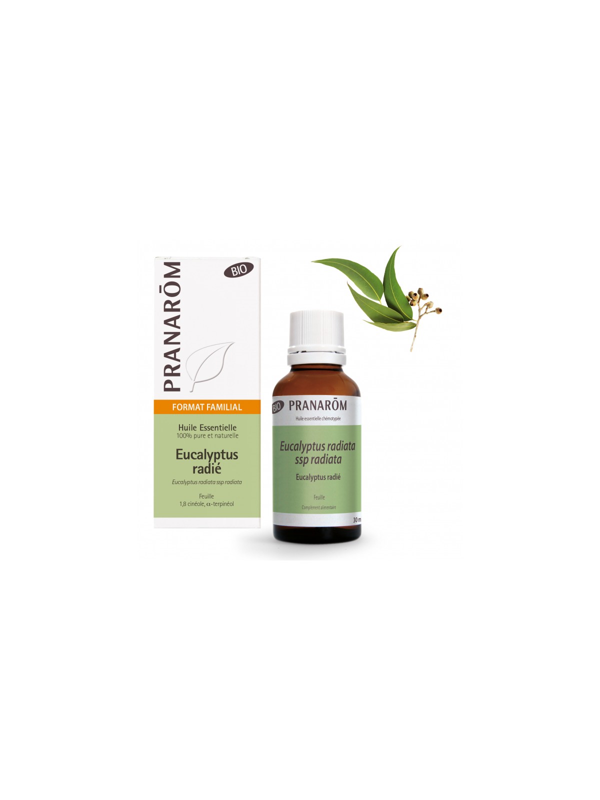PRANAROM Huile Essentielle Eucalyptus Radié Bio 30 ml