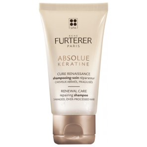 FURTERER Absolue Kératine Cure Renaissance Shampoing-Soin Réparateur Cheveux Abîmés Fragilisés 50 ml