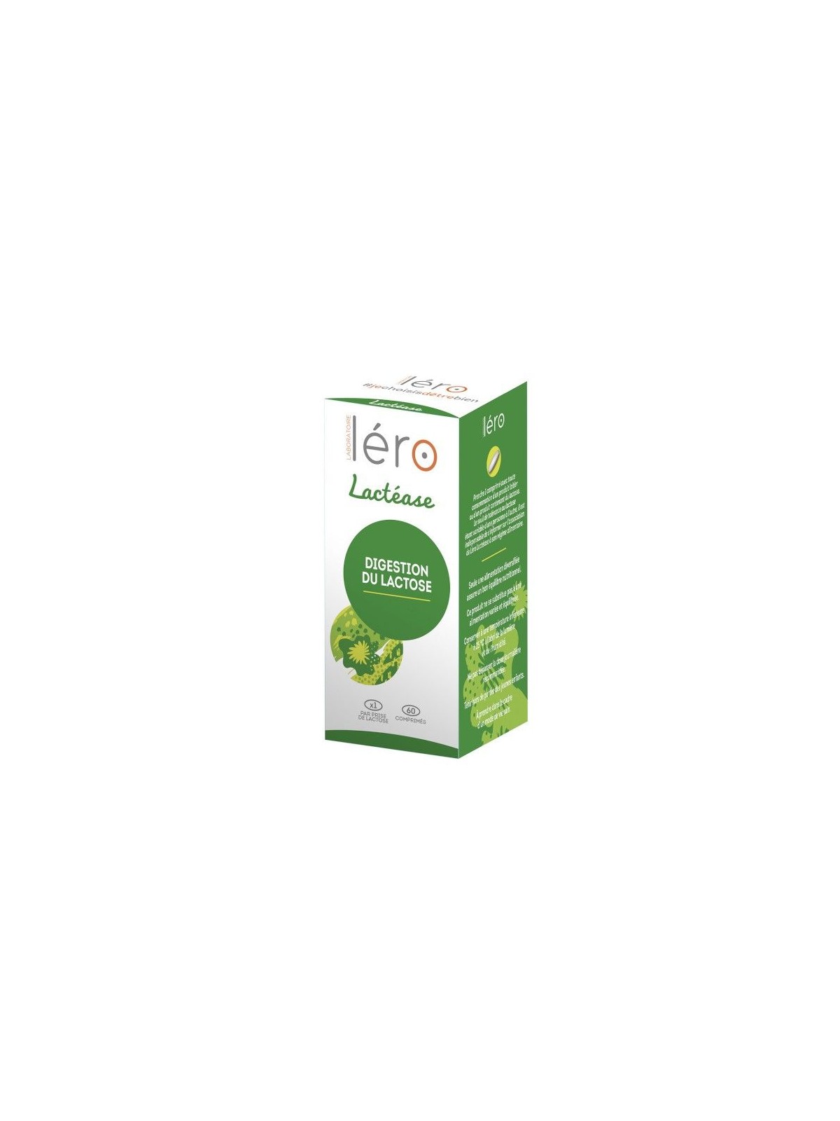 Léro Lactées Intolérance au Lactose 60 comprimés