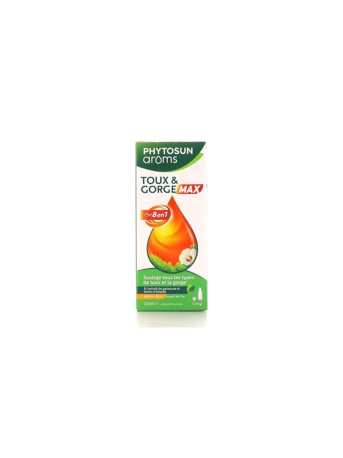 PHYTOSUN AROMS Sirop Toux & Gorge Max 120ml