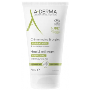 A-DERMA Crème Mains et Ongles Hydratante 50ML