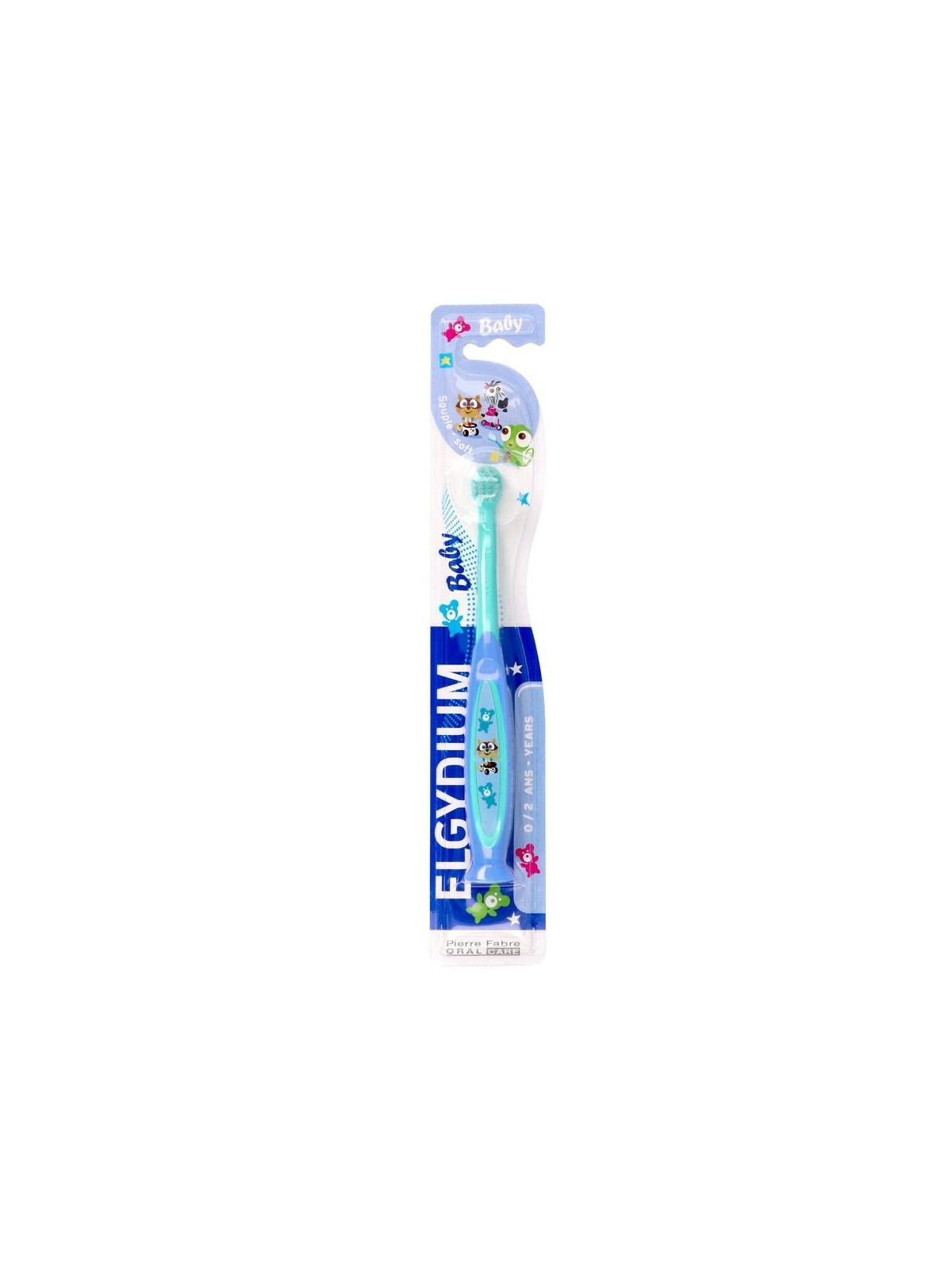 ELGYDIUM Baby Brosse A Dents Souple 0-2 ans
