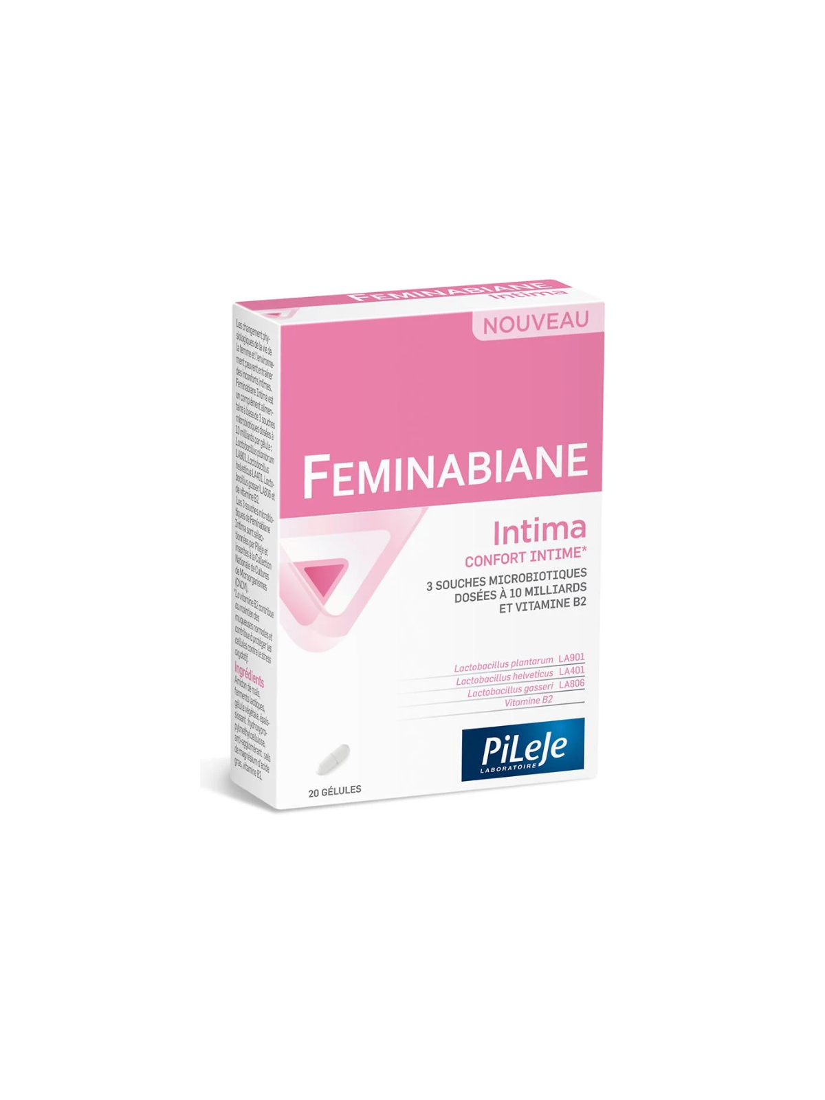 PILEJE Feminabiane Intima Confort Intime x20 gélules Pileje