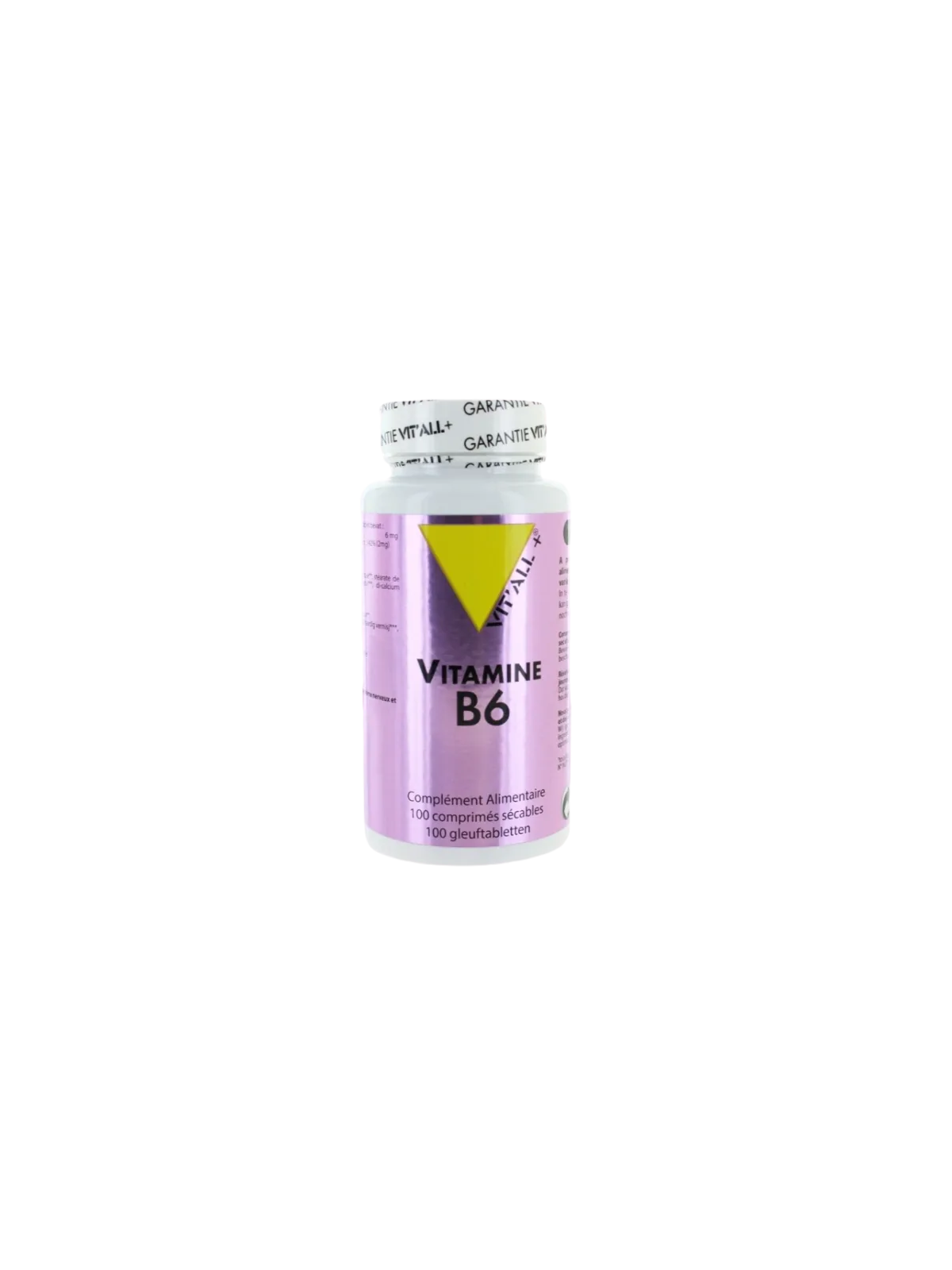 VITALL+ Vitamine B6, 100 comprimés