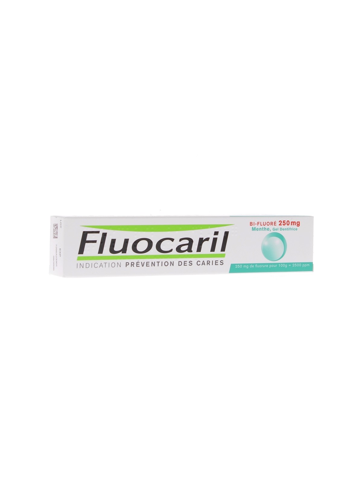 FLUOCARIL  Gel dentifrice menthe bi-fluoré 250 mg - tube de 75 ml
