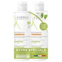 A-DERMA Exomega Control Gel Moussant Émollient Anti-Grattage Lot de 2 x 500 ml