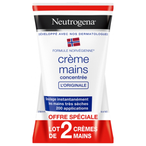 NEUTROGENA Crème Mains Concentrée L'Originale 2x50ML