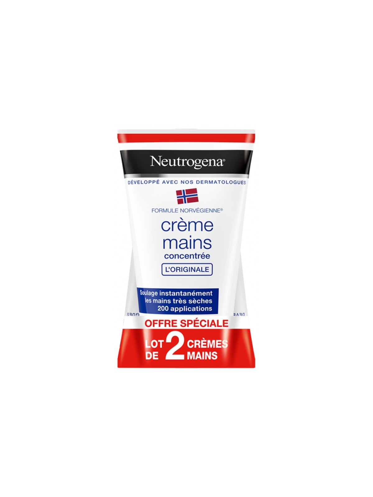 Neutrogena duo crème mains 2 x 50 ml