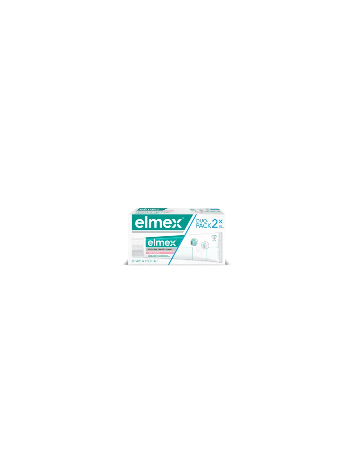 ELMEX Sensitive Professional Dentifrice Soin Gencives 2x75ml