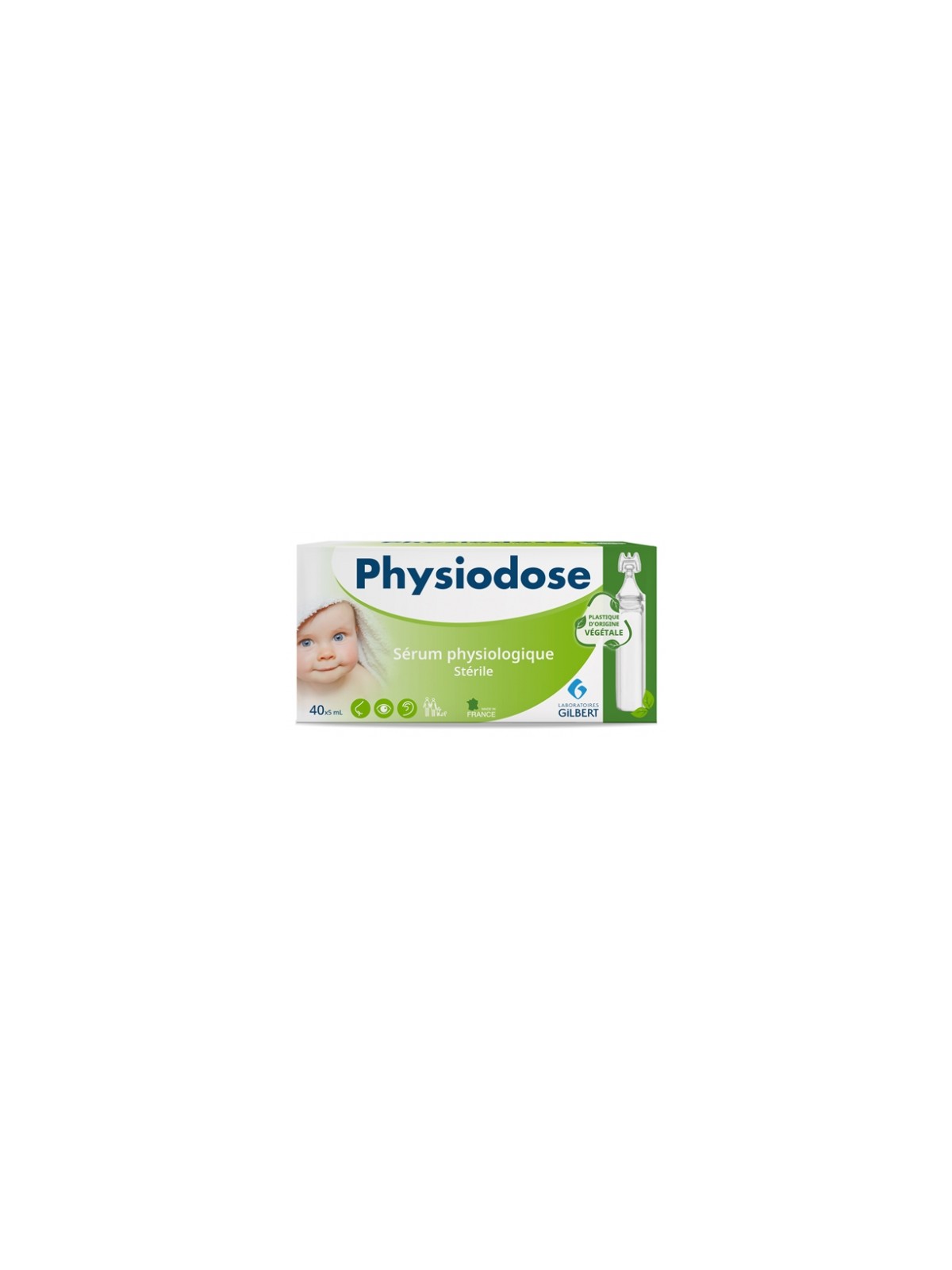 PHYSIODOSE SERUM PHYS VEGETAL 5ML BTE 40