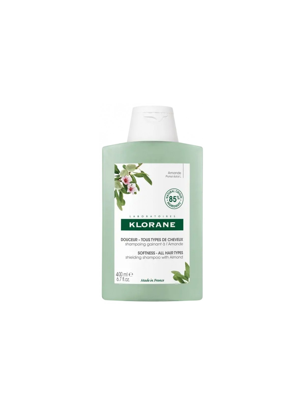 KLORANE Douceur Shampoing Gainant à l'Amande 400 ml