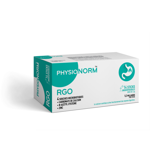 IMMUBIO Physionorm RGO 14 Sticks 2.2g