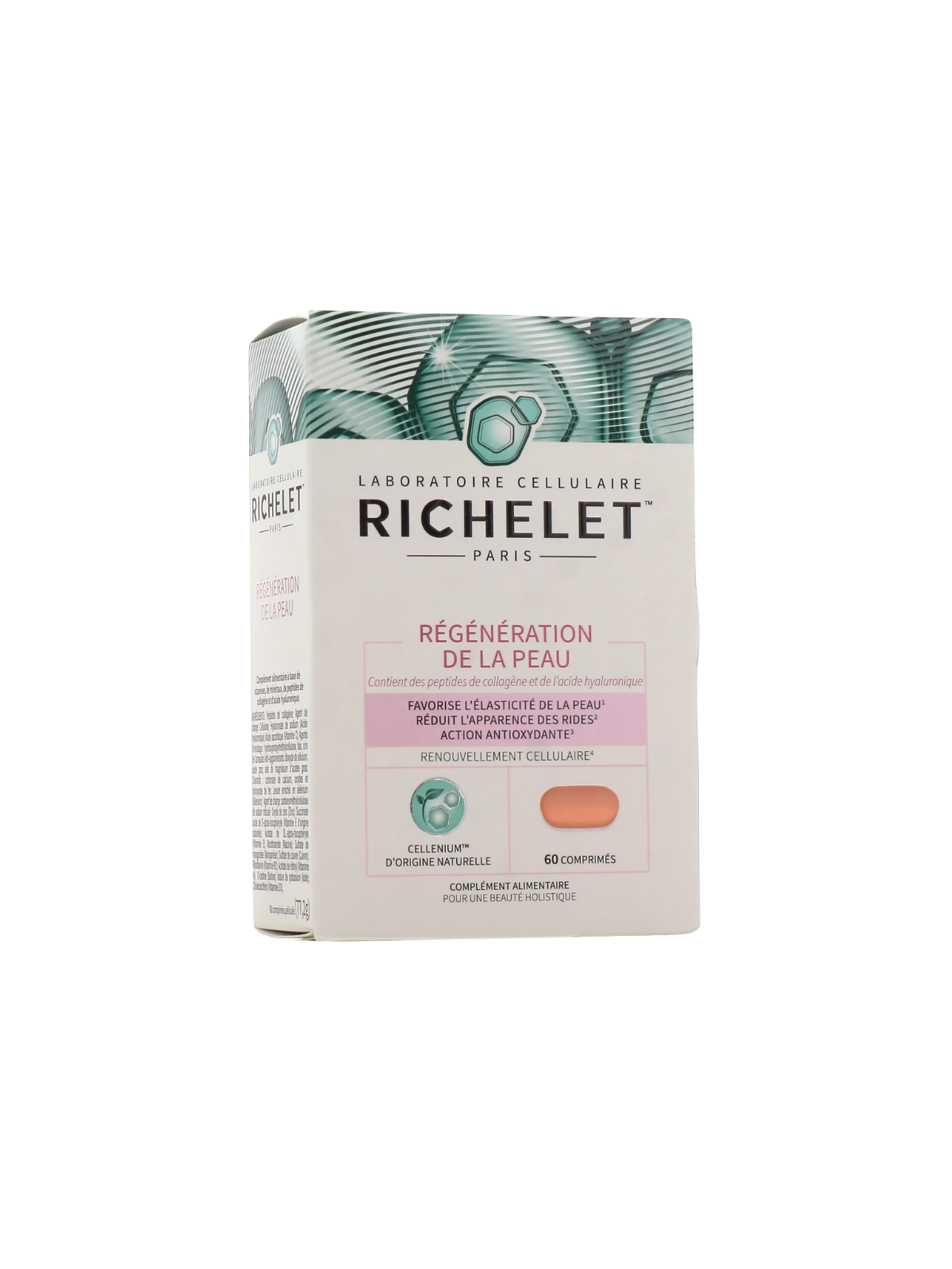 RICHELET Régénération De La Peau 60 Comprimés