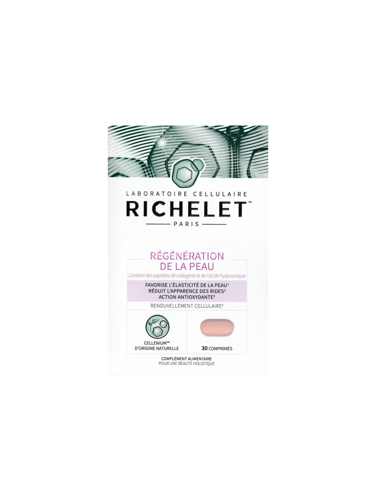 RICHELET Régénération de la peau 30 Comprimés