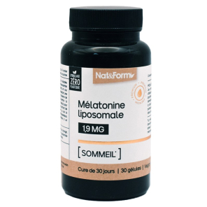 NAT&FORM Mélatonine Liposomale 30 Gélules