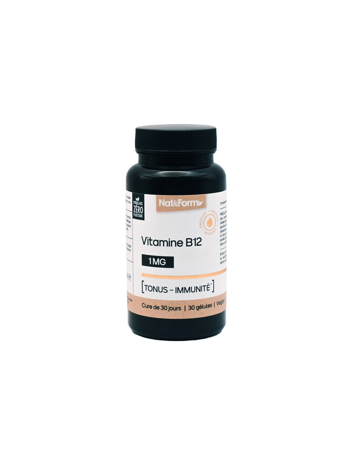 NAT&FORM Vitamine B12 30 Gélules