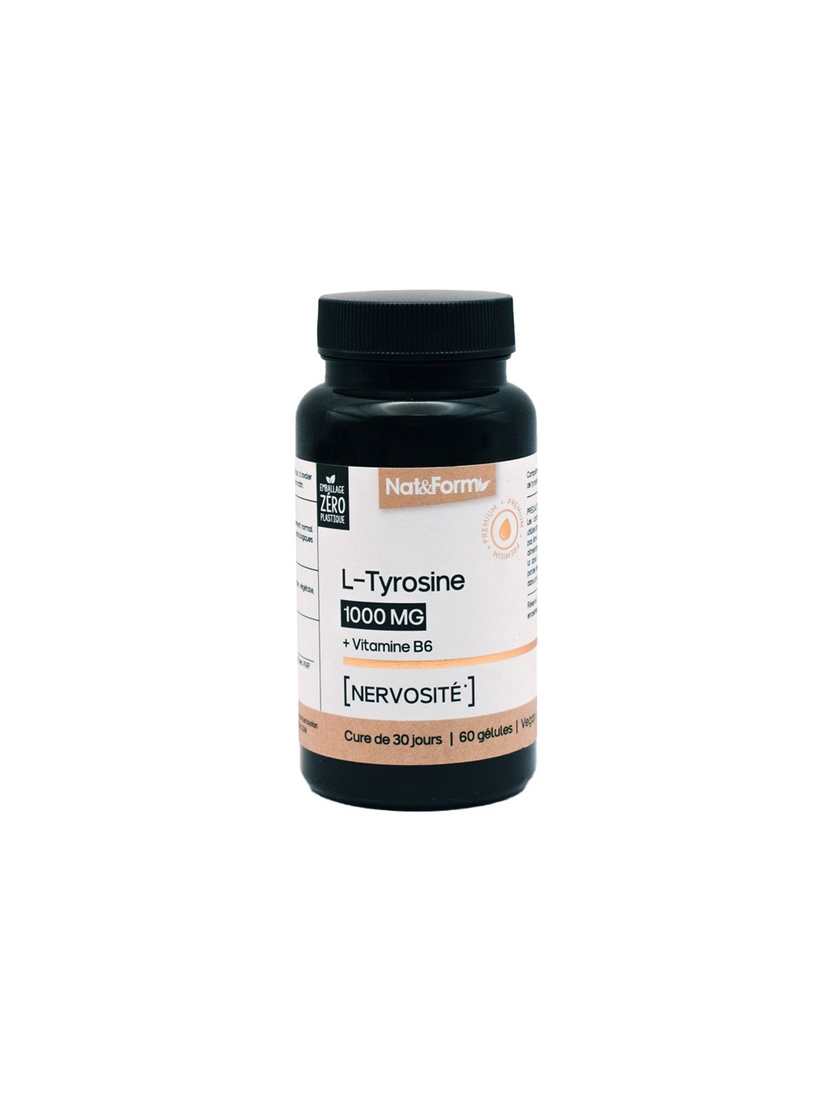 NAT&FORM Tyrosine 60 Gélules