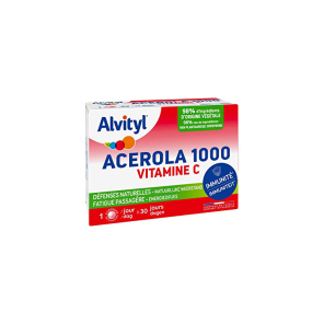 ALVITYL Acérola 1000 Vitamine C 30 comprimés