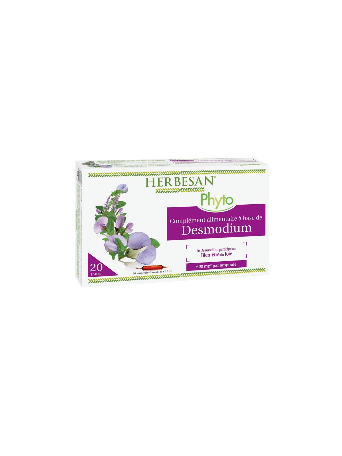 HERBESAN BIO DESMODIUM AMP BTE 20