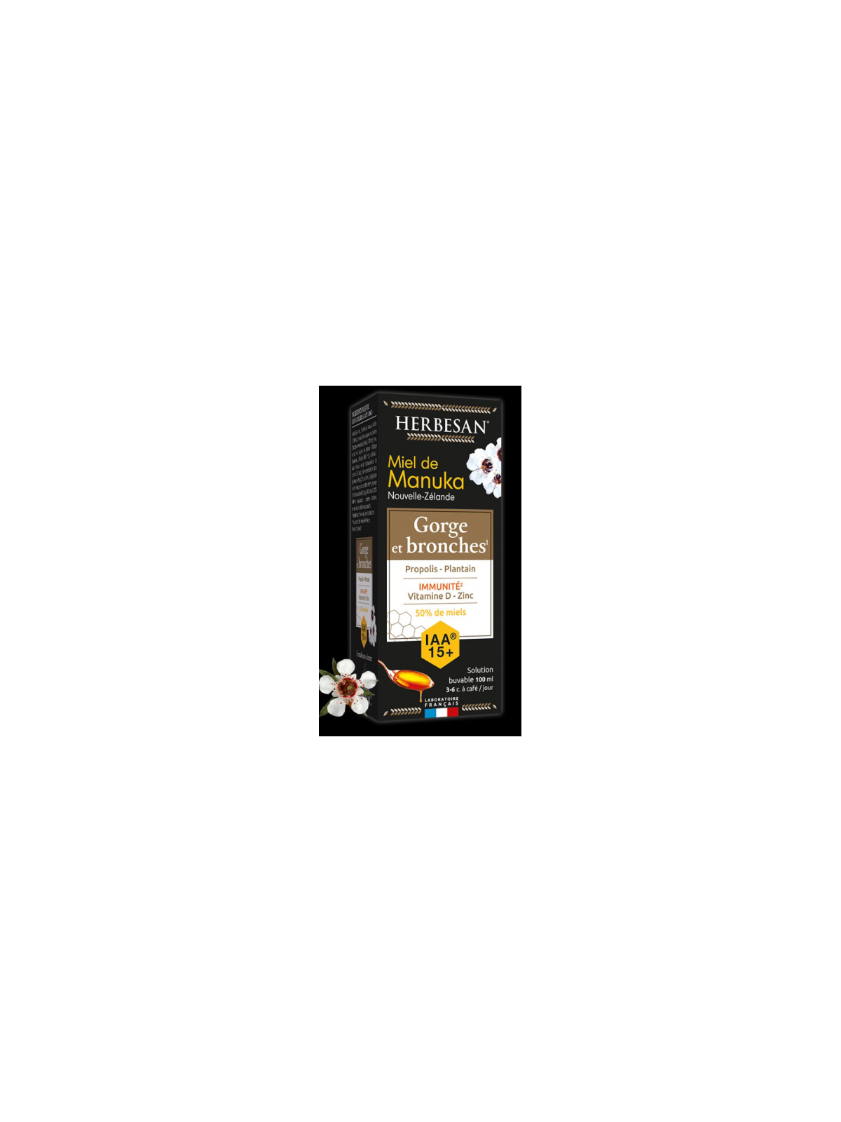 HERBESAN SIR GORGE/BRONCHE MIEL 100ML