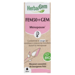 HERBALGEM FEM50+GEM BIO 30ML