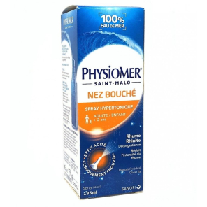 PHYSIOMER Nez Bouché Spray Adulte/Enfant 135ML