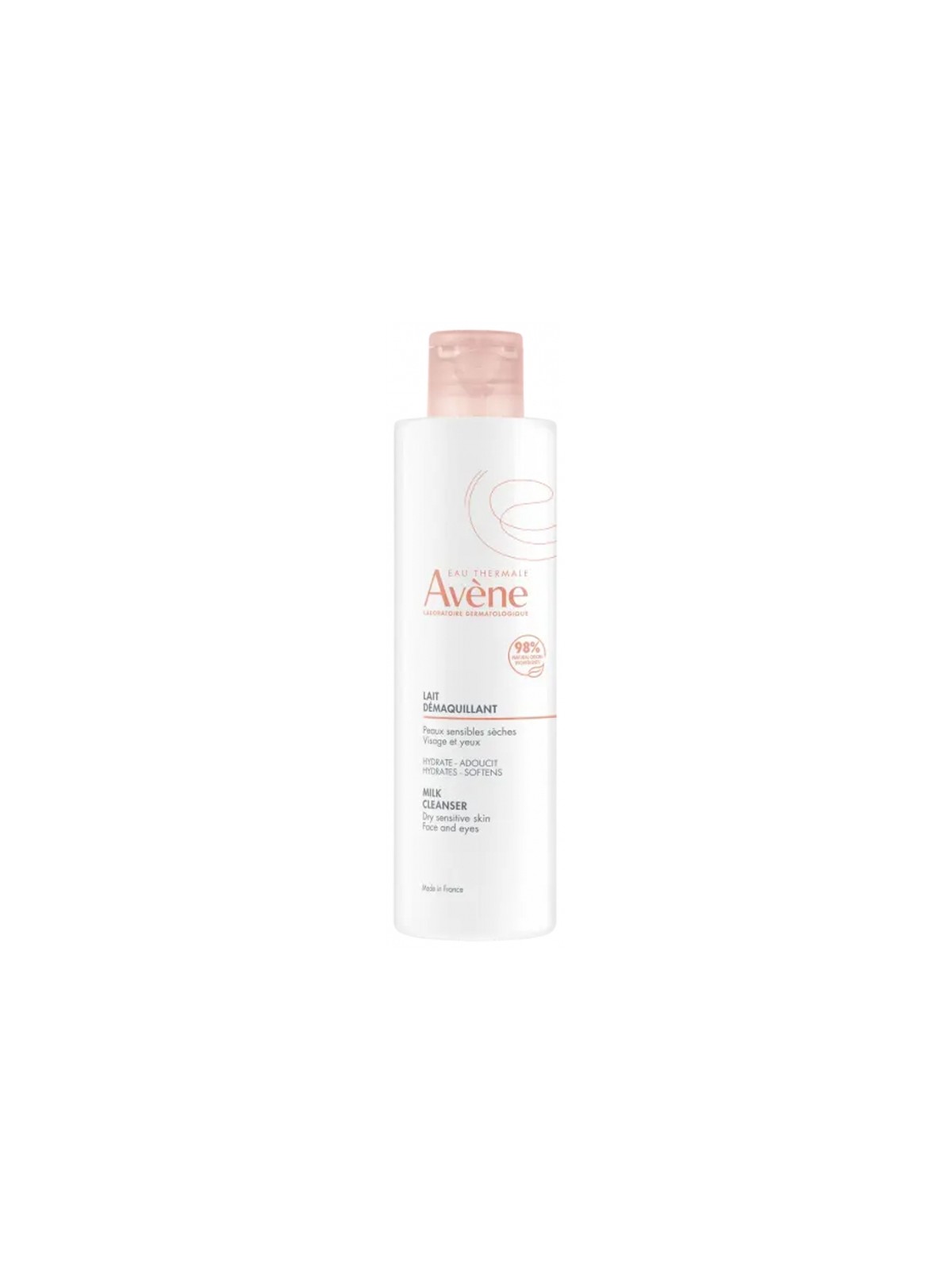 AVENE LAIT DEMAQUILLANT DOUCEUR 200ML