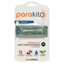 PARAKITO Adulte Bracelet Anti Moustiques Rechargeable Camouflage