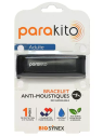 PARAKITO Junior Bracelet Anti Moustiques Rechargeable Noir