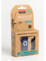 MANOUKA Bracelet Anti-Moustiques Adulte Bleu Marine