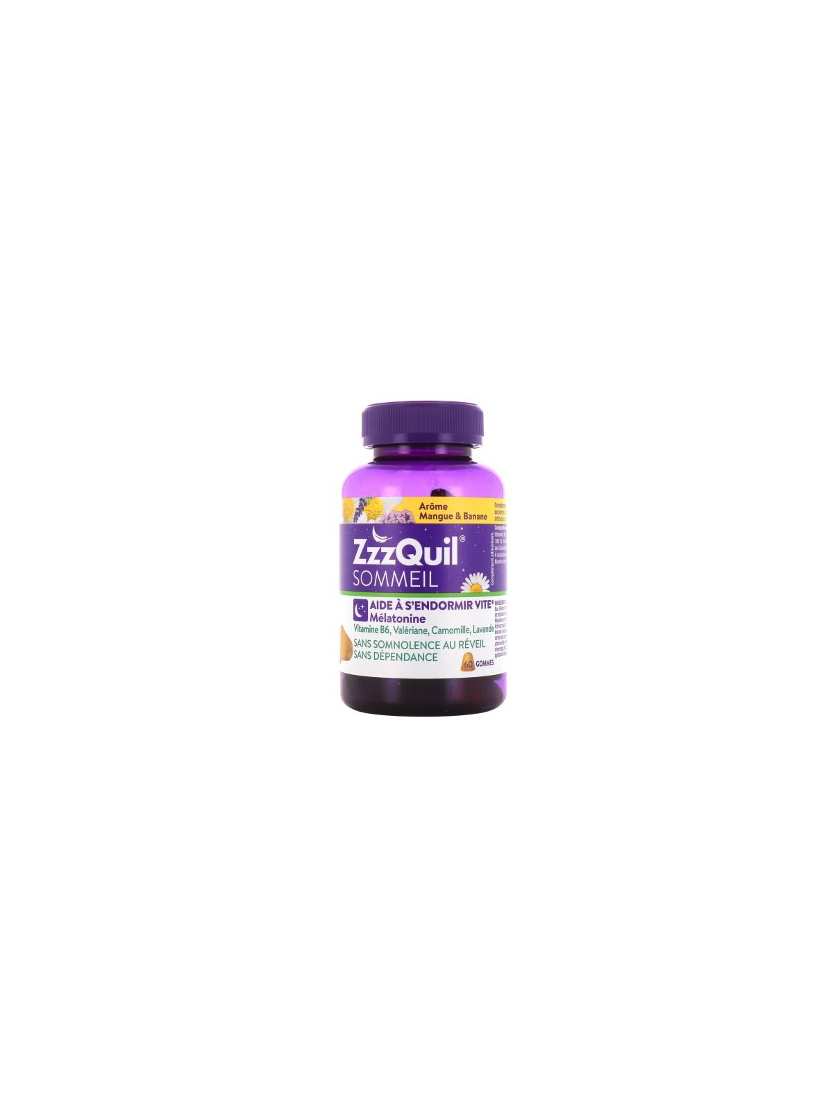 ZZZQUIL GOM MANGUE BANANE BT60