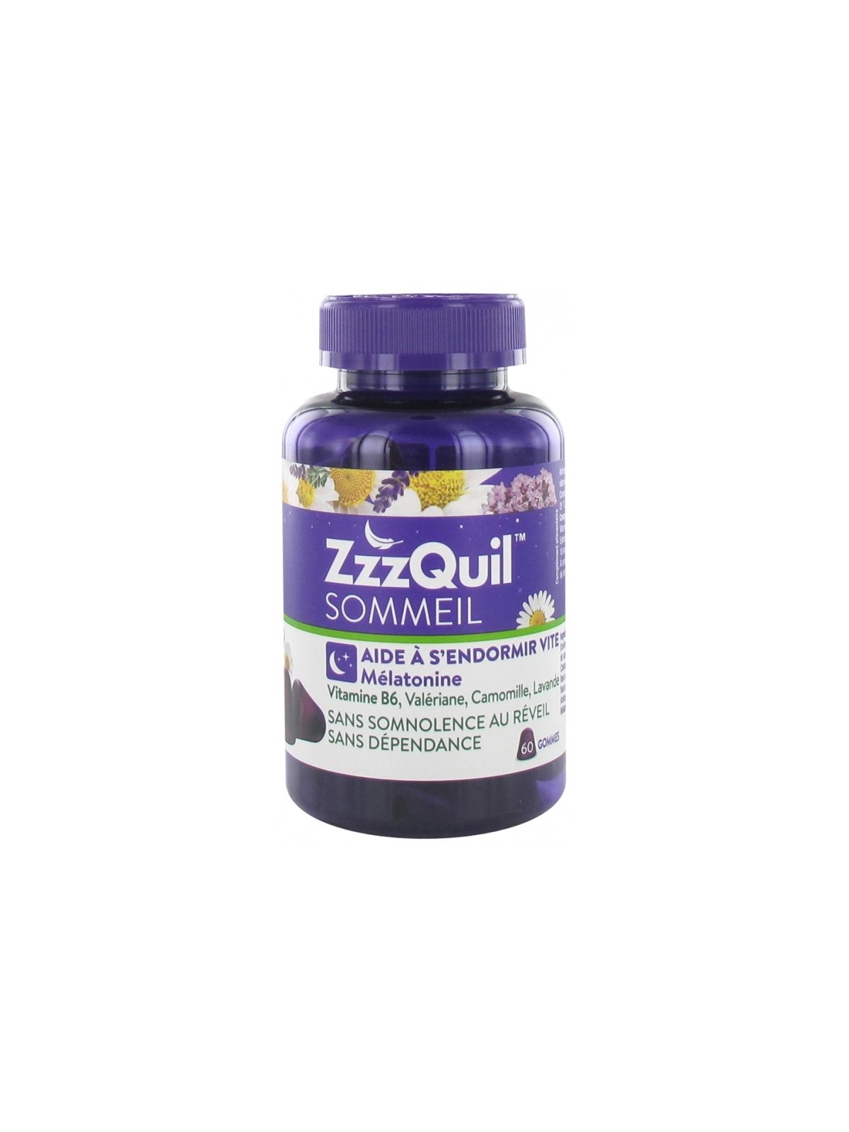 ZZZQUIL Sommeil Gommes boite de 60