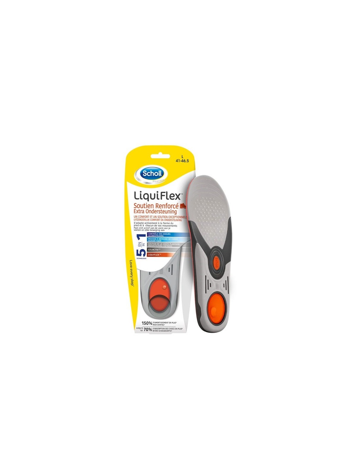 SCHOLL Semelles LiquiFlex TL