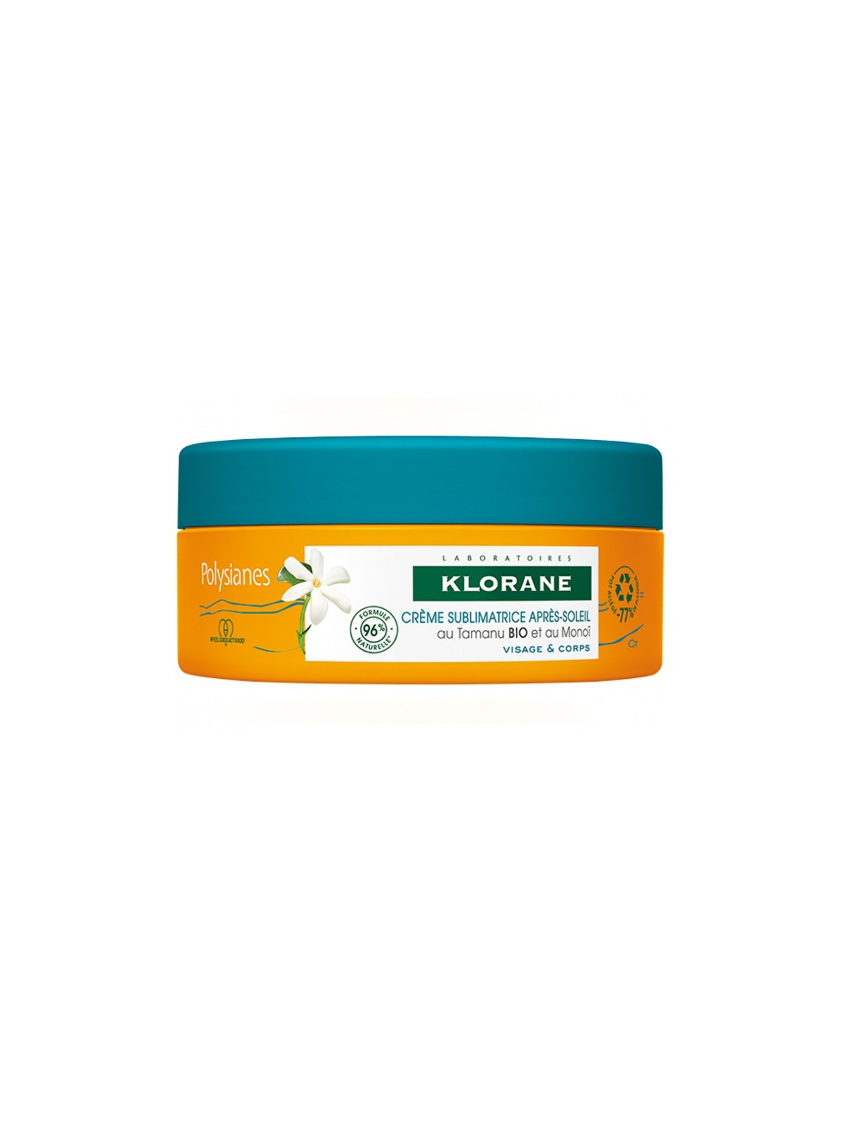Klorane polysiane crème après-soleil 200ml