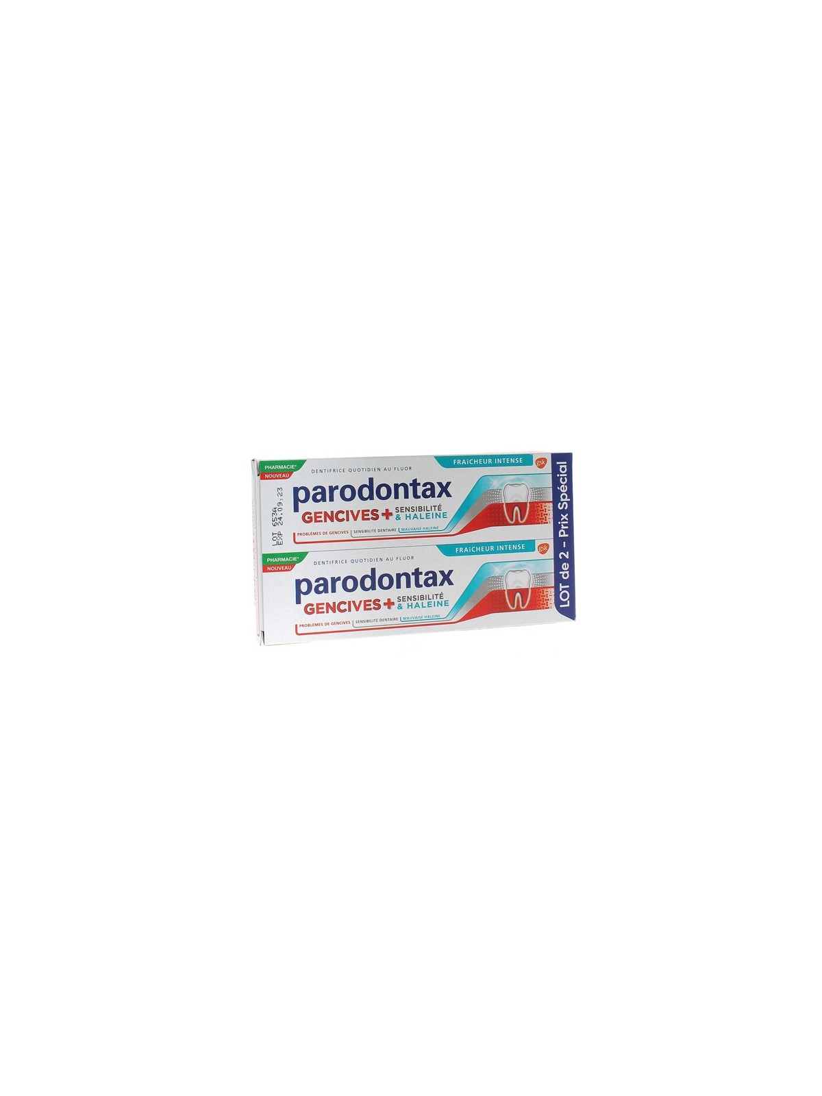 PARODONTAX DENTIF GENCSENSampHALEIN 2X75ML