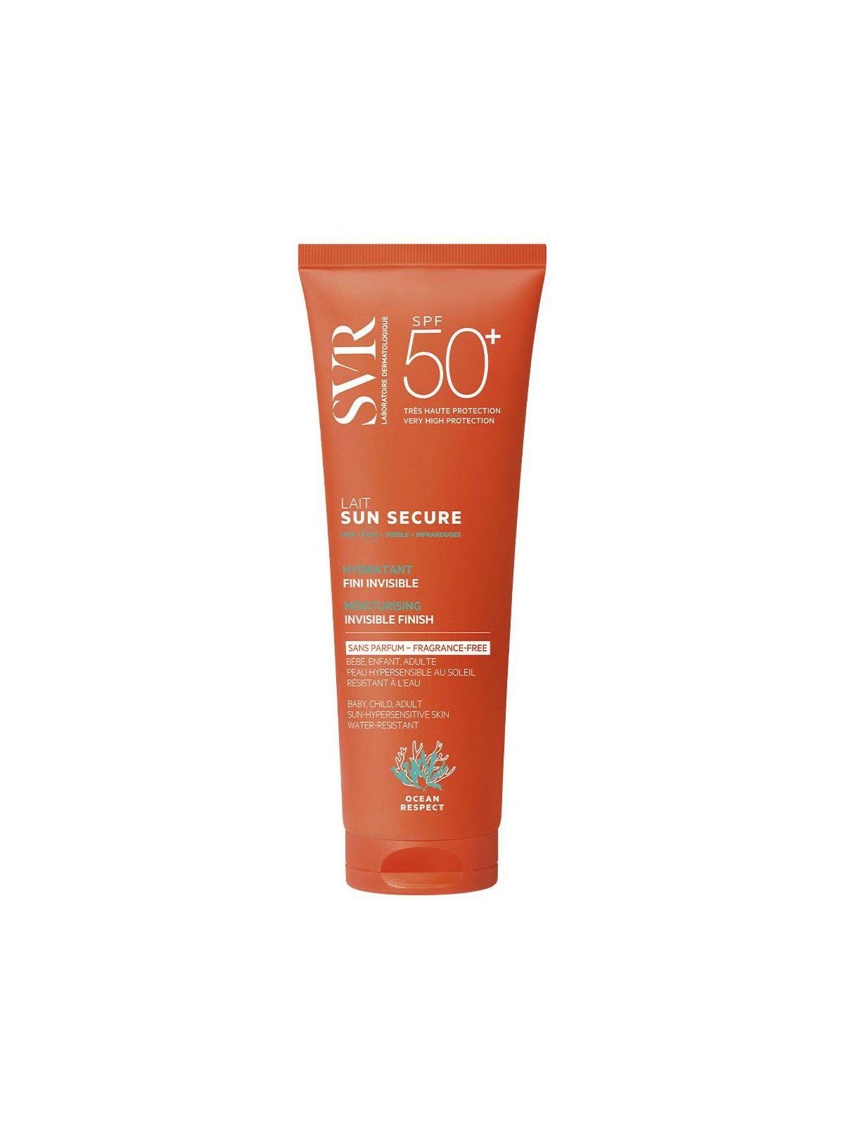 SVR Lait Hydratant Sans Parfum SPF50+ 250ml Sun Secure