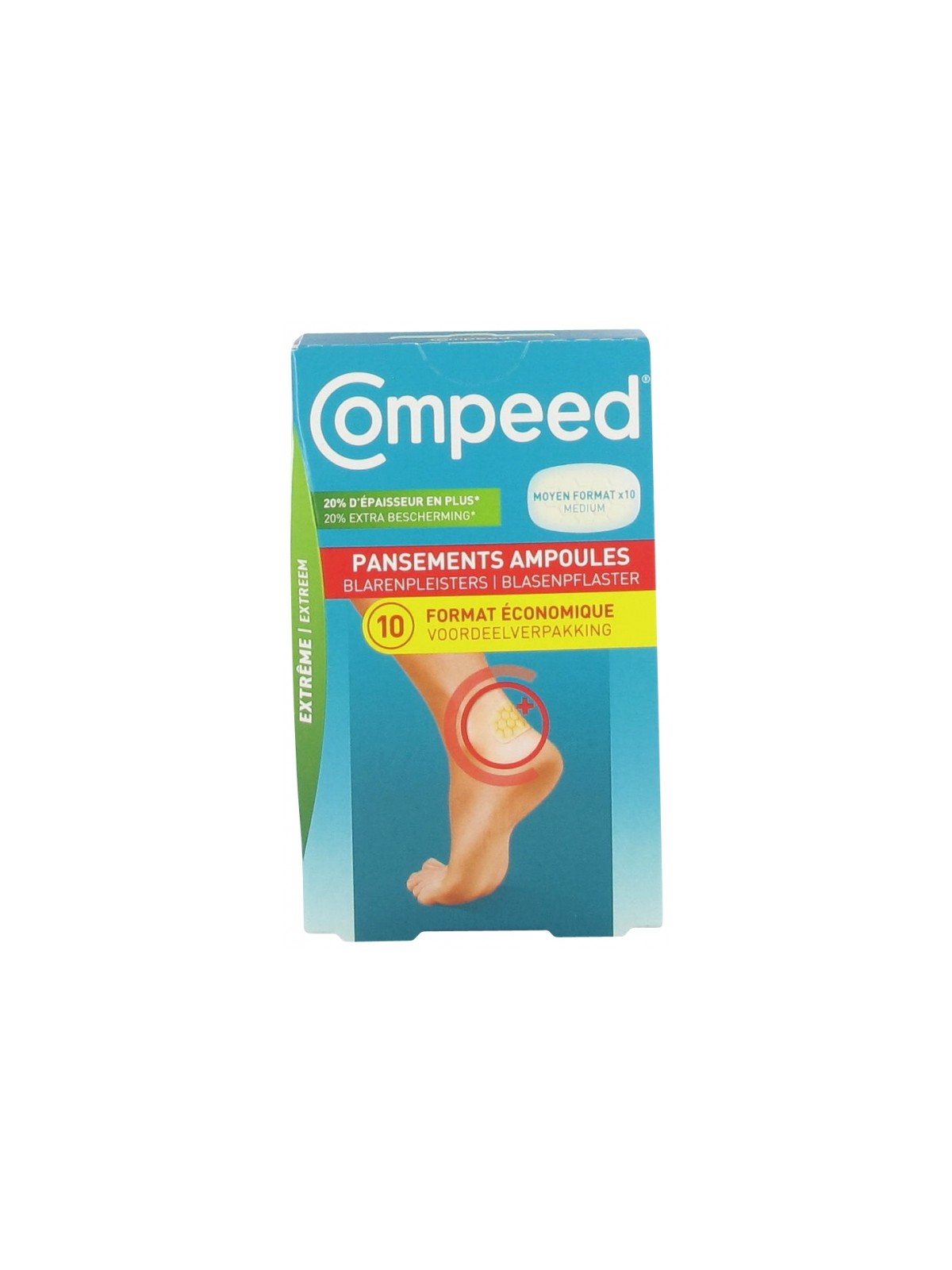 COMPEED PANS AMP TALONS EXTREME BTE 10